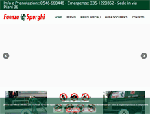 Tablet Screenshot of faenzaspurghi.com